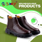 Bxxy's Vegan Leather Ankle Boots for Men
