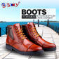 Bxxy's Vegan Leather Ankle Boots for Men