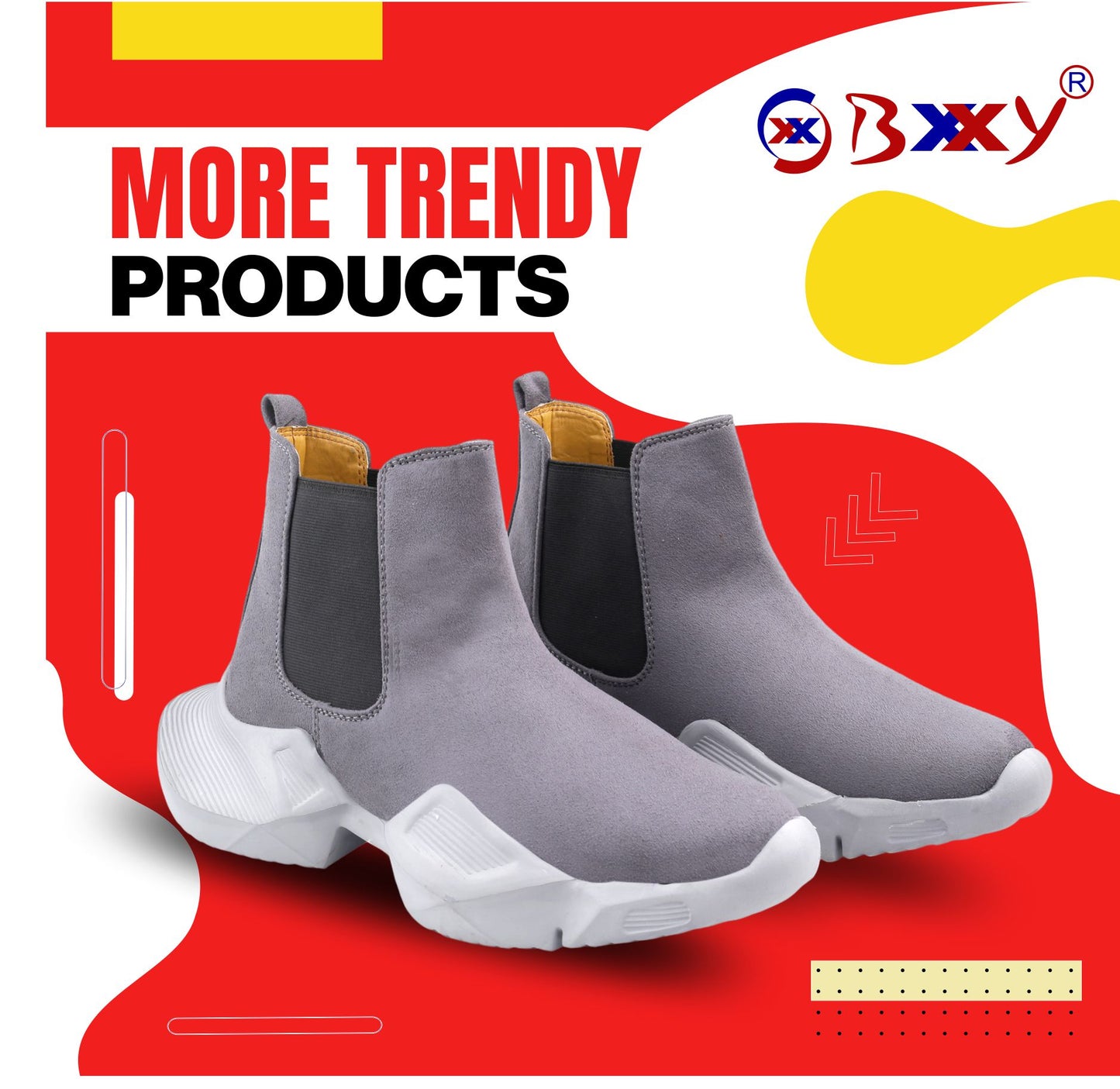 Bxxy's High-end Fashionable Chelsea Boots for Men