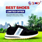 BXXY Men's New Casual Sports and Running Lace-Up Shoes