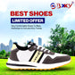 BXXY Men's New Casual Sports and Running Lace-Up Shoes