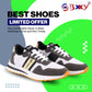 BXXY Men's New Casual Sports and Running Lace-Up Shoes