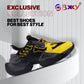 BXXY Mesh Material Casual Sports, Running Lace-Up Eva Shoes for Men
