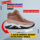 Men's 3 Inch Hidden Height Increasing Stylish Lace-up Boots