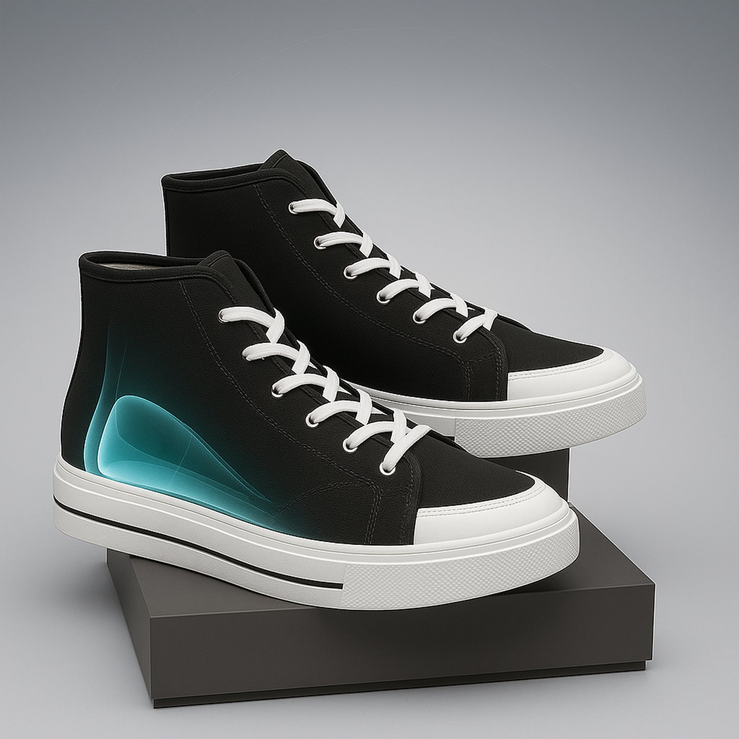 BXXY Premium Elevator Sneakers with 3 Inch Hidden Lift and Everyday Comfort