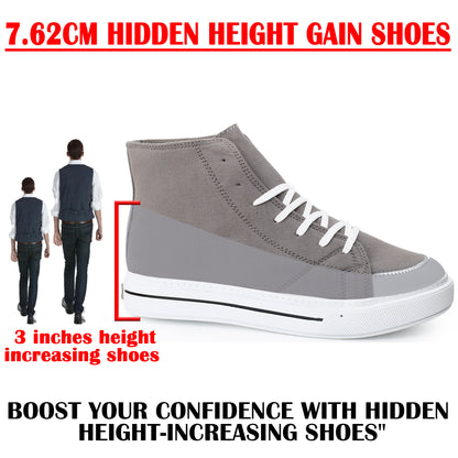 BXXY Premium Elevator Sneakers with 3 Inch Hidden Lift and Everyday Comfort