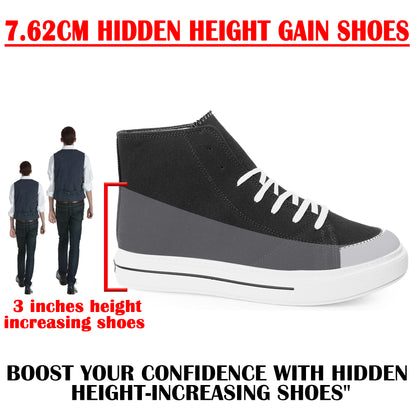 BXXY Premium Elevator Sneakers with 3 Inch Hidden Lift and Everyday Comfort