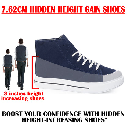 BXXY Premium Elevator Sneakers with 3 Inch Hidden Lift and Everyday Comfort