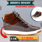 Men's 3.1 Inches Hidden Height Increasing Boots