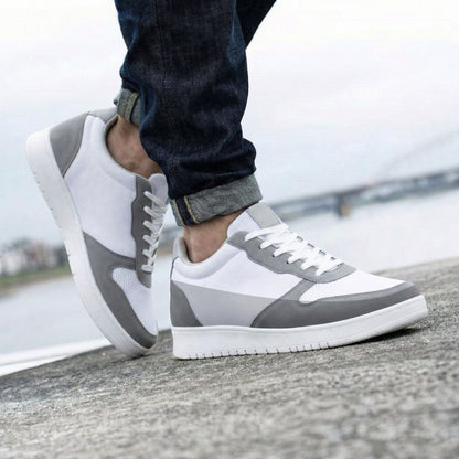 Men's 3-Inch Lift Casual Sporty Sneakers