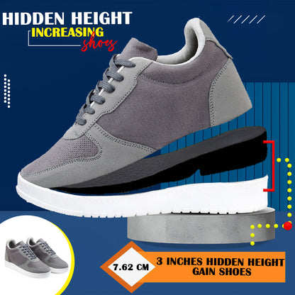 Men's 3 Inch Hidden Height Increasing Shoes
