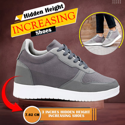 Men's 3 Inch Hidden Height Increasing Shoes