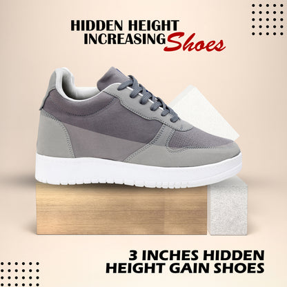 Men's 3 Inch Hidden Height Increasing Shoes