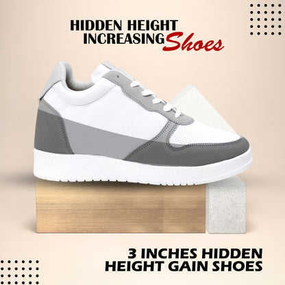 Men's 3 Inch Hidden Height Increasing Shoes