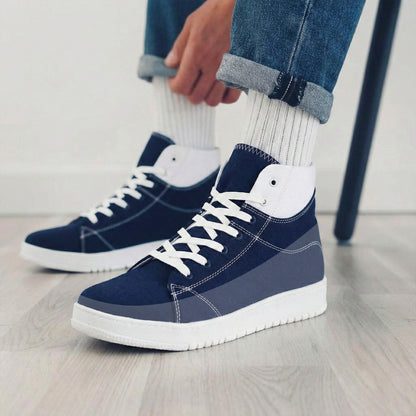 BXXY Mens Canvas High Top Sneakers Lightweight & Stylish