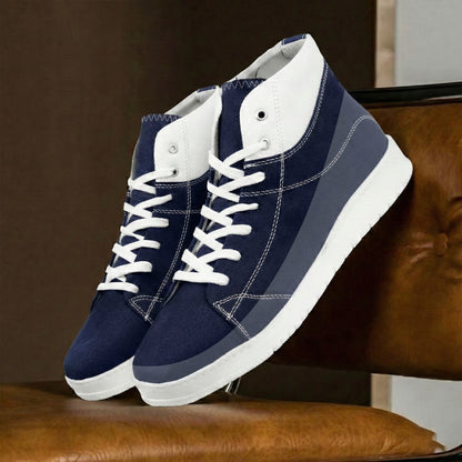 BXXY Mens Canvas High Top Sneakers Lightweight & Stylish