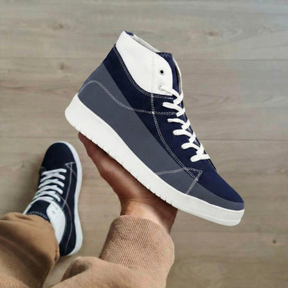 BXXY Modern High Top Sneakers for Men Comfortable Everyday Wear