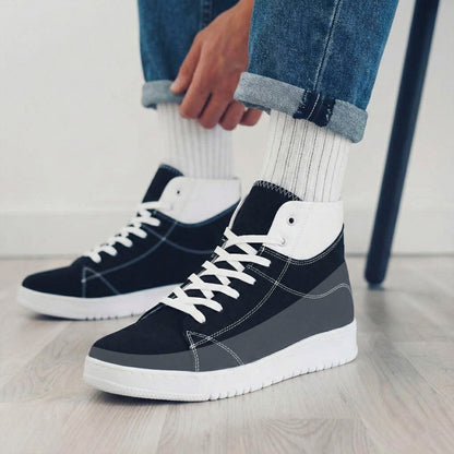 BXXY Modern High Top Sneakers for Men Comfortable Everyday Wear