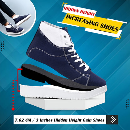 BXXY Modern High Top Sneakers for Men Comfortable Everyday Wear