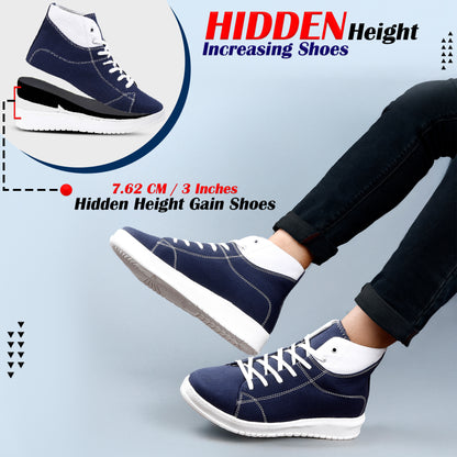 BXXY Modern High Top Sneakers for Men Comfortable Everyday Wear