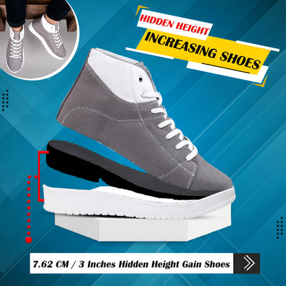Men's 3 Inch Hidden Height Increasing shoes