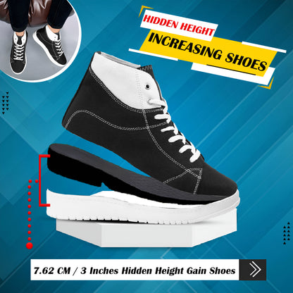 Men's 3 Inch Hidden Height Increasing shoes