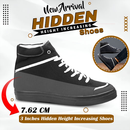 3 Inch Hidden Height Elevator Shoes For Men