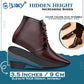 BXXY Men’s Elevator Formal Boots – Gain 3.5 Inches Height.