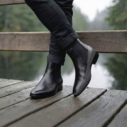 BXXY Elevator Boots for Men Hidden Height Gain upto 3.5 Inch