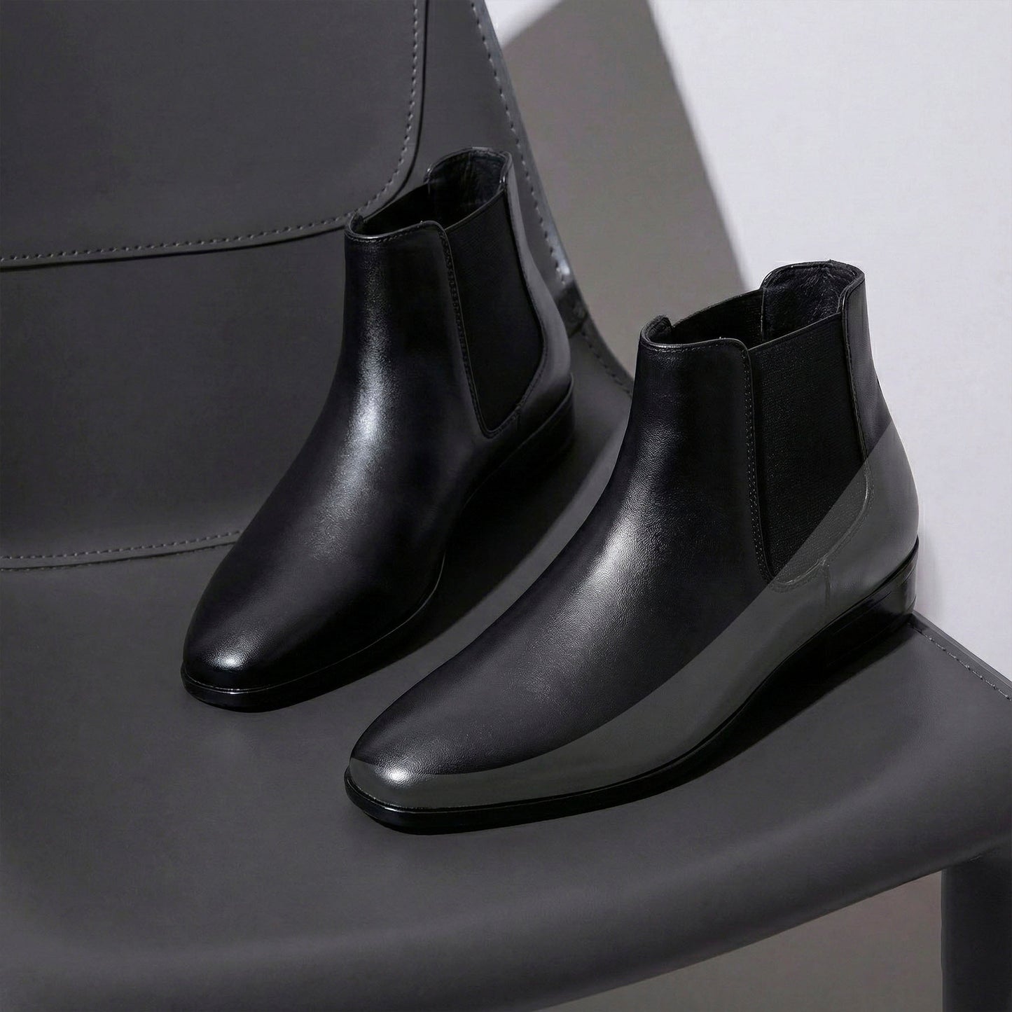 BXXY Elevator Boots for Men Hidden Height Gain upto 3.5 Inch