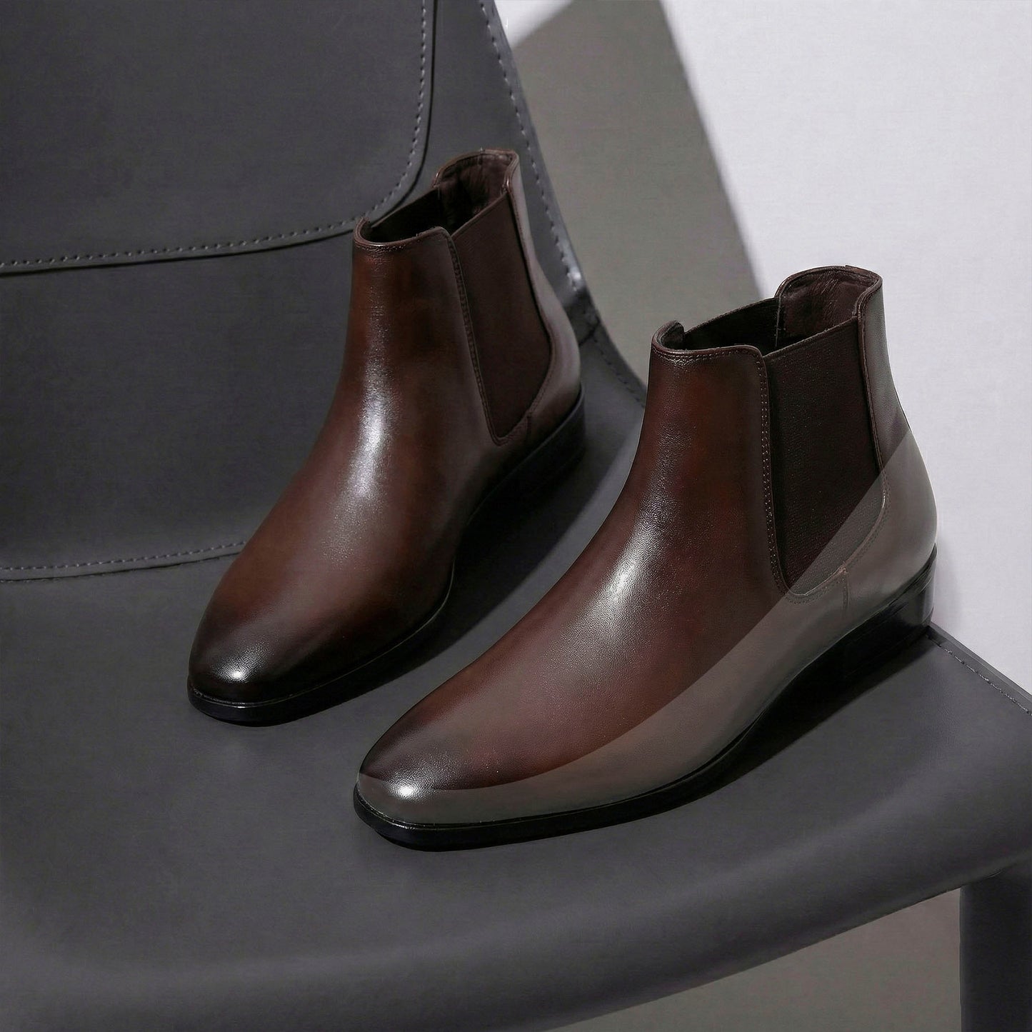 BXXY Elevator Boots for Men Hidden Height Gain upto 3.5 Inch