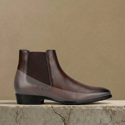 BXXY Elevator Boots for Men Hidden Height Gain upto 3.5 Inch