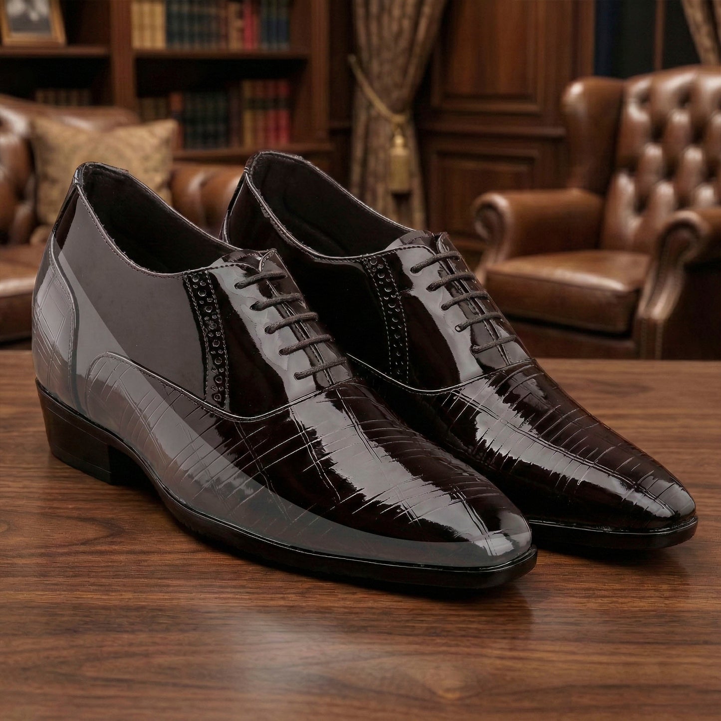 Men’s Height Boost Formal Shoes Elegant Office & Occasion Wear