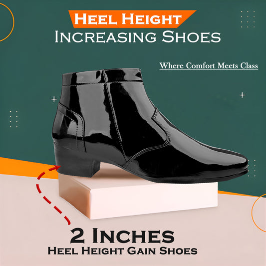 Men's 2 Inches Formal Elevator Boots