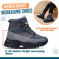Stylish Height Boost Shoes for Men (3.5 Inch Lift)