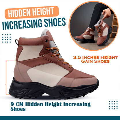 Men’s Invisible Lift Shoes | Add 3.5 Inch Height