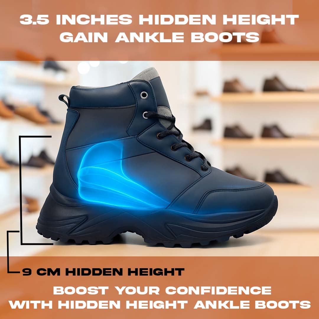 Men’s 3.5 Inch Hidden Height Increasing Shoes