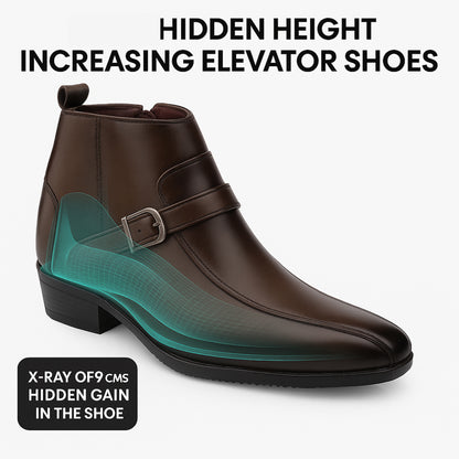BXXY Elite Hidden Lift Boots Luxury Formal Collection