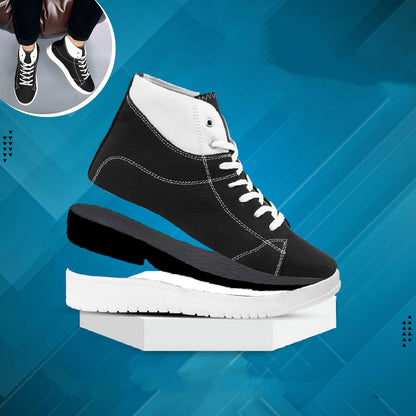 BXXY Mens Canvas High Top Sneakers Lightweight & Stylish
