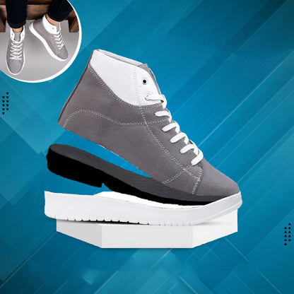 BXXY Mens Canvas High Top Sneakers Lightweight & Stylish