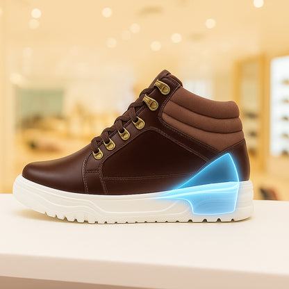 Bxxy Height Increasing Boots for Men with 3.74 Inches Lift