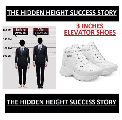BXXY Elevator Shoes Smart Stylish & Comfortable Height Increasing Footwear
