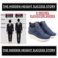 Bxxy's 3 Inch Hidden Height Increasing All Purpose Elevator Sports Elevator Casual Shoes for Men