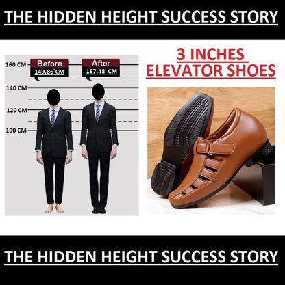 Bxxy's 3 Inch Hidden Height Increasing New Launch Sandals for Men