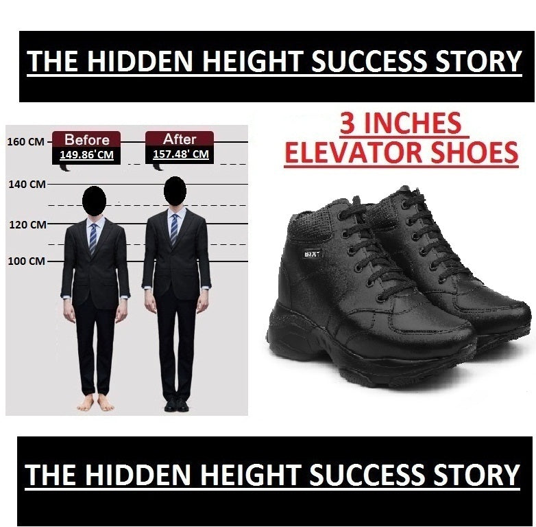 BXXY Elevator Shoes Smart Stylish & Comfortable Height Increasing Footwear