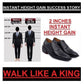 BXXY Men's Height Increasing Fashionable Formal and Casual Wear Lace-Up Shoe