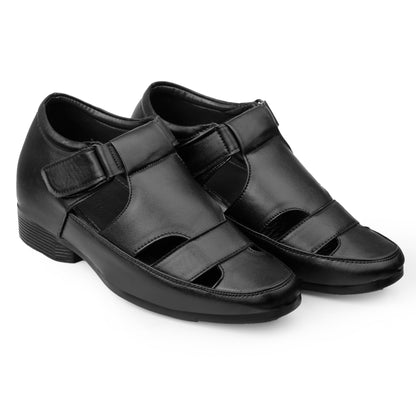 BXXY Comfort Height Sandals Invisible 7.62 CM Lift for Everyday Wear