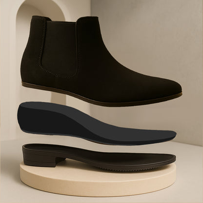 Men's 9CM Hidden Height Increasing Chelsea Boots