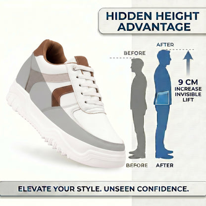 BXXY Premium Hidden Height Increasing Sneakers Gain Up to 9CM with Confidence