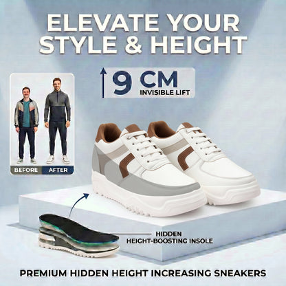 BXXY Premium Hidden Height Increasing Sneakers Gain Up to 9CM with Confidence
